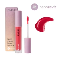 high gloss liquid lipstick spicy red